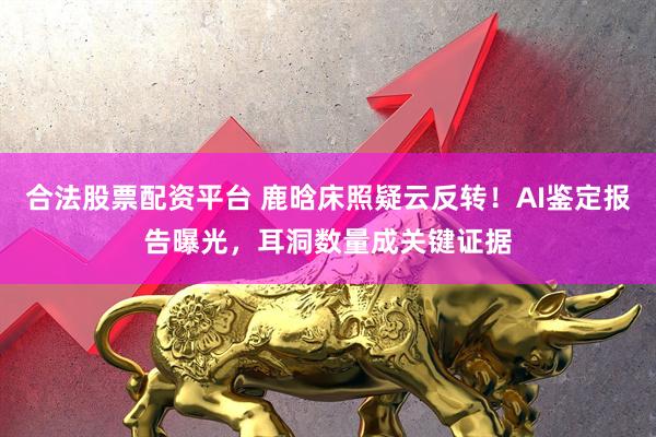 合法股票配资平台 鹿晗床照疑云反转！AI鉴定报告曝光，耳洞数量成关键证据